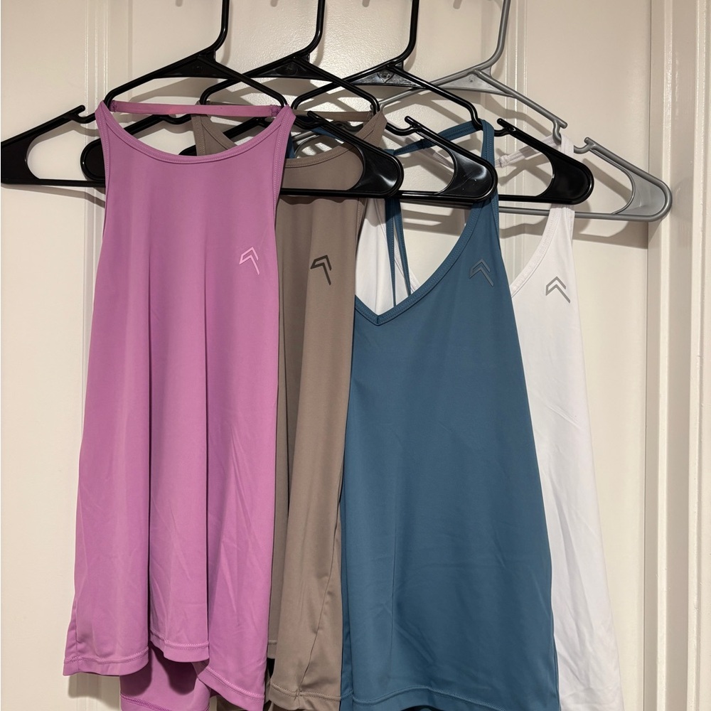 Oner active vest backless tank tops bundle of 4
